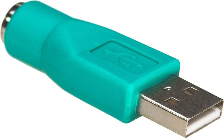 Productafbeelding Akyga adapter AK-AD-14 USB A (f) / PS/2 (m) (PS/2, 5 cm)