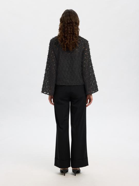 Image du produit Selected Femme U-Boot-Ausschnitt Jacquard Bluse (42)