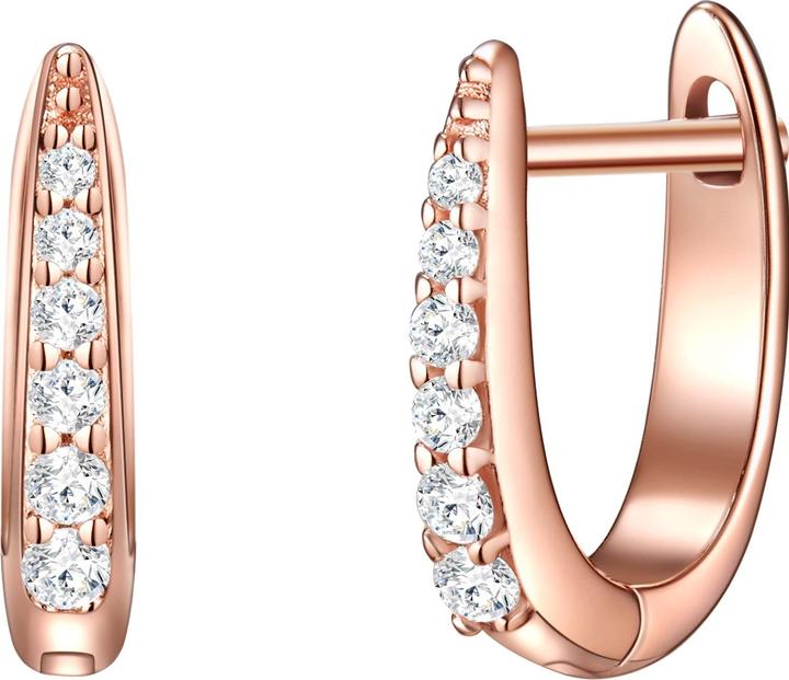 Immagine prodotto Glanzstücke München Donna Argento Cubico Zirconia Oro Rosa - 23722 (Argento 925)