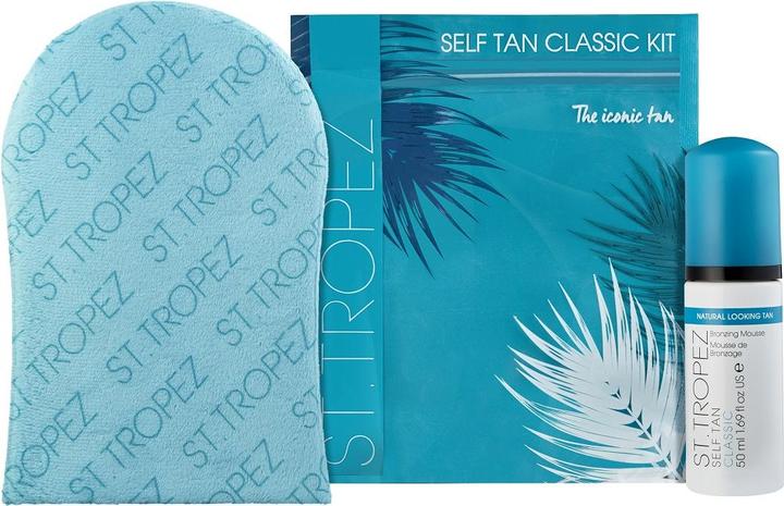 Actual product image St. Tropez Classic Mini Kit (Classic Mousse 50ml + Luxe Mitt) (Self tanning foam, 50 ml)