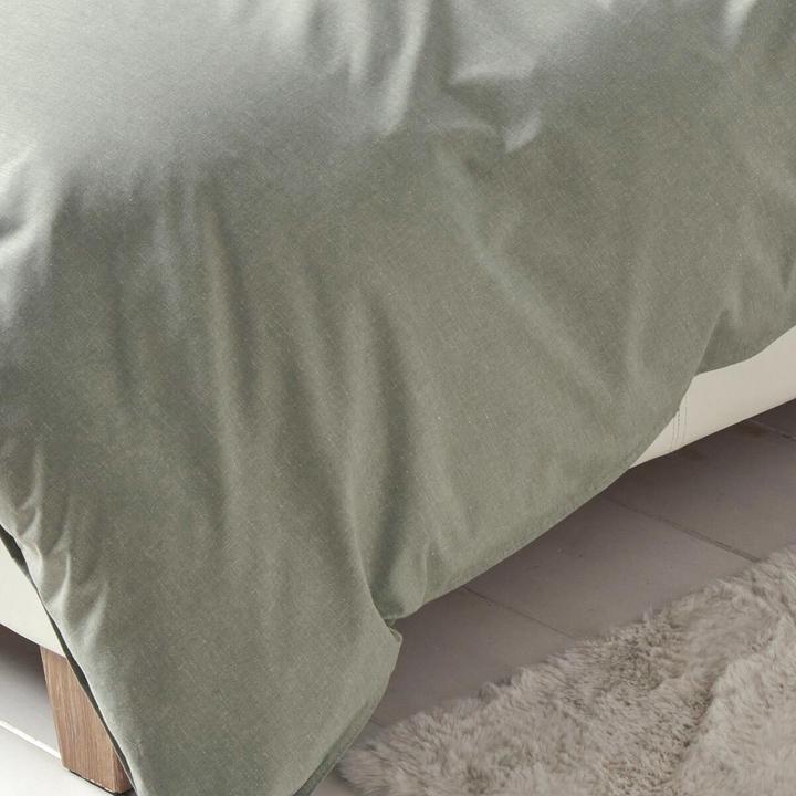 Image du produit Traumschlaf Basic Chambray (Set de linge de lit, 160x210 cm + 65x100 cm)