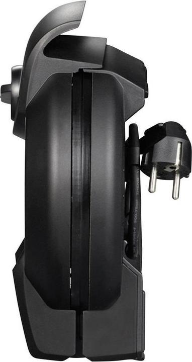 Image du produit Severin 2103 Acier inoxydable brossé-noir, 1300 W, forme de coeur, nombre de galettes 5