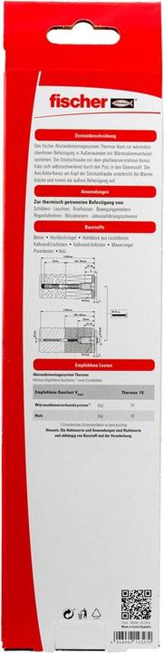 Produktbild Fischer TherMax 10/180 M10 (2 Stk.)