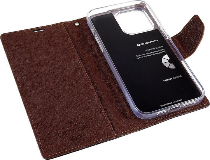 Actual product image iPhone 14 Pro Max - Goospery Fancy Case Cover black/brown (Apple iPhone 14 Pro Max)