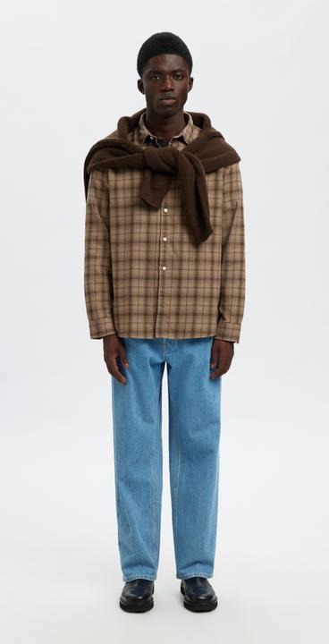 Produktbild Selected Slhregnoah Brushed Twist Shirt Ls Noos (M)