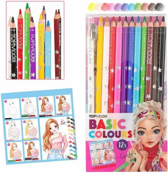 Immagine prodotto Top Model Set di matite colorate (Multicolore, 12 x)