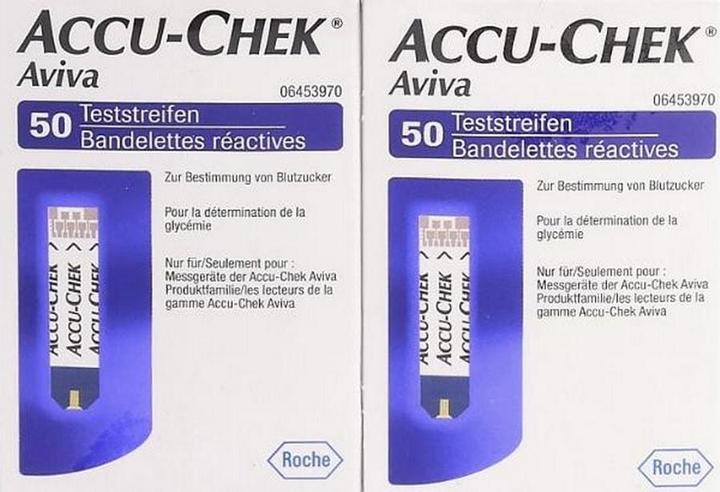 Actual product image Accu-Chek Aviva test strips