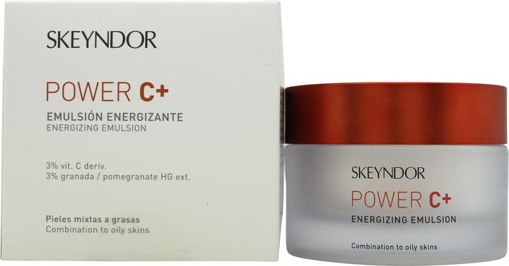 Actual product image Skeyndor Power C + Energizing Emulsion Cream For oily Skin SPF 15 (50 ml, 24h cream, SPF 15)