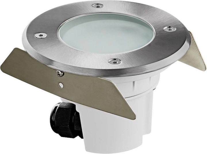 Produktbild Heitronic LED Bodeneinbaustrahler Messina 9W 3000K IP65 550lm 90° (550 lm, IP65)