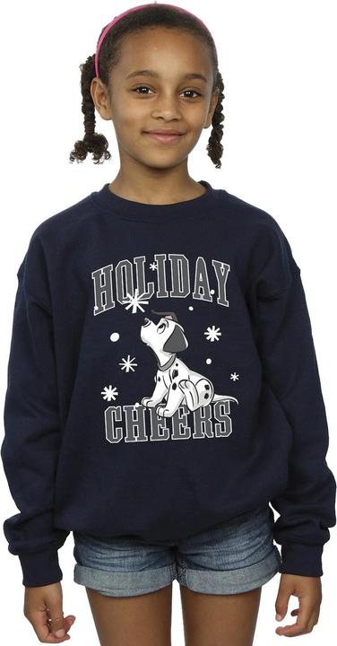 Produktbild 101 Dalmatians Holiday Cheer Sweatshirt Mädchen (116)
