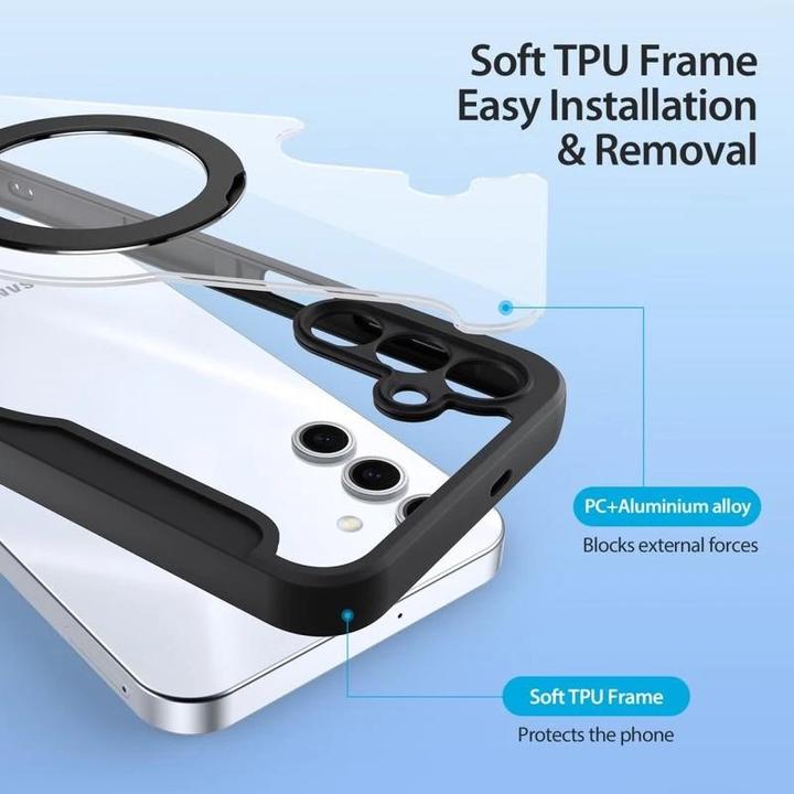 Actual product image Dux Ducis Skin X Pro Magnetic Stand Lederhülle (Samsung Galaxy S25+)