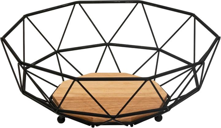 Produktbild Rubberneck Obstkorb mit Holzboden