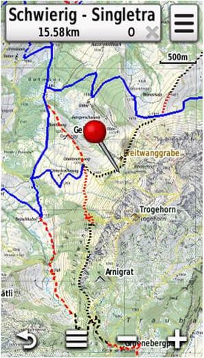 Actual product image Garmin Topo Switzerland v2 Pro Voucher