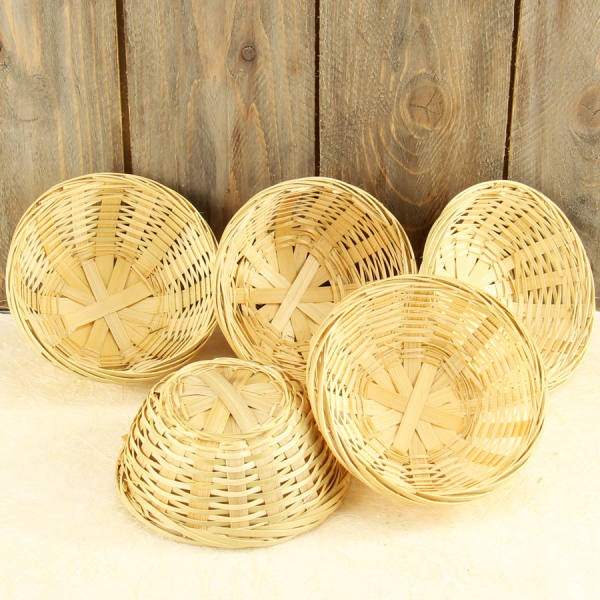Produktbild trendmarkt24 Osterkorb (5 x, Ø 14 x 6 cm)