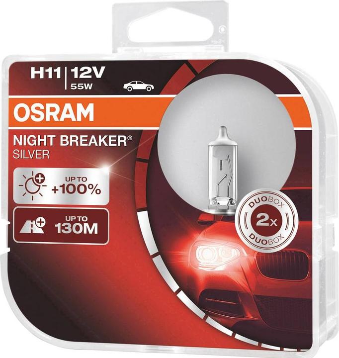 Immagine prodotto Osram Night Breaker Argento (H11)