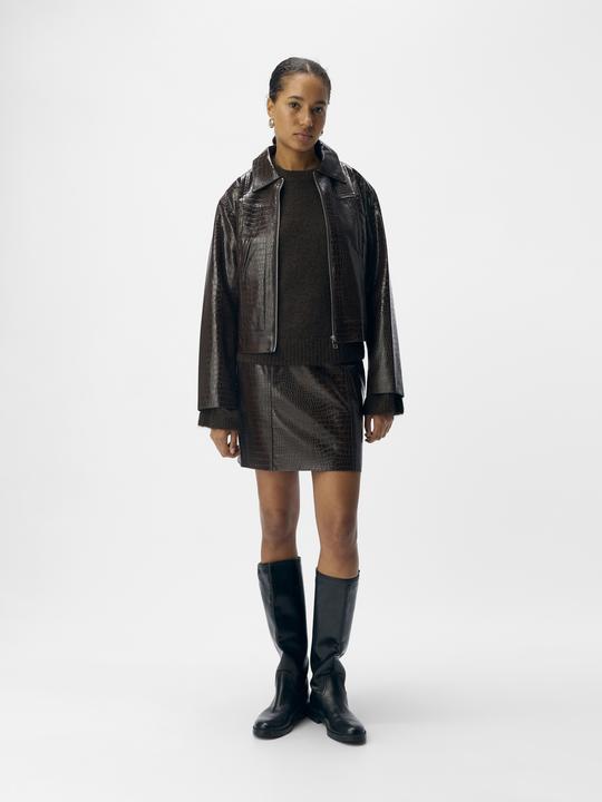 Produktbild Object Kroko Jacke (44)