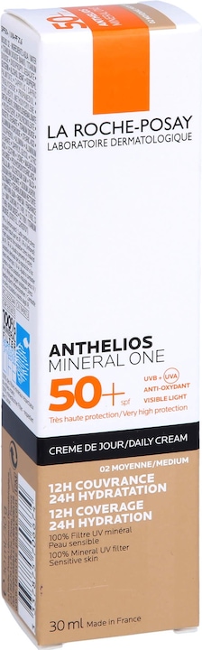 Immagine prodotto La Roche Posay Anthelios Mineral One #02 Medium (Crema solare viso, SPF 50+, 30 ml, 50 g)