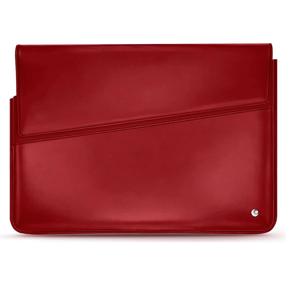 Noreve Lederschutzsleeve, Notebooktasche, Rot