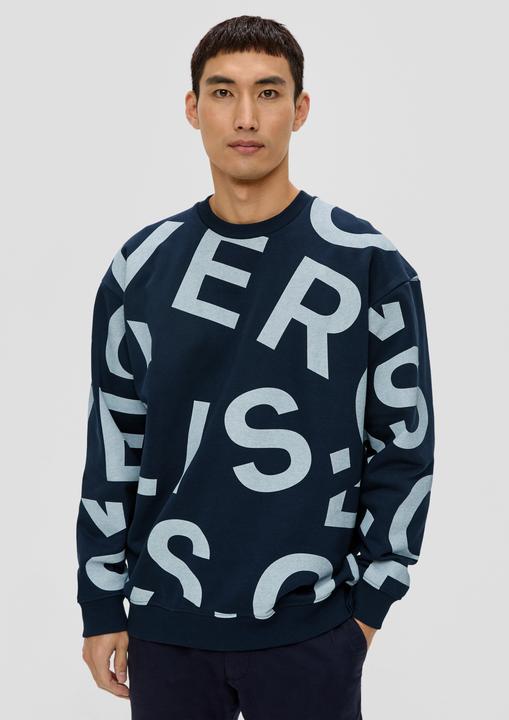 Image du produit s.Oliver Sweatshirt Sweatshirt mit Allover-Print (M)
