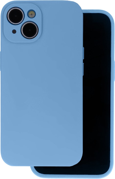 Produktbild OEM Solide Silikontasche für Samsung Galaxy A14 4G hellblau (Samsung Galaxy A14)