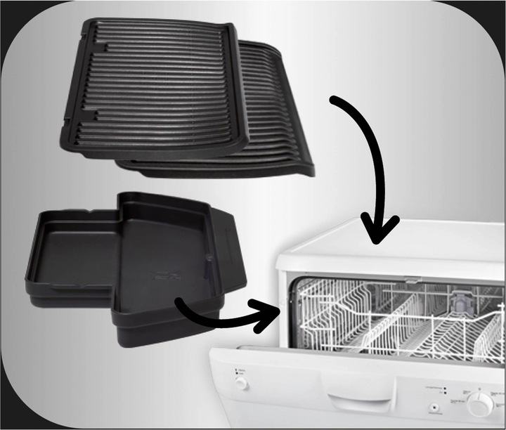 Actual product image Tefal GC 7228 Optigrill+ XL