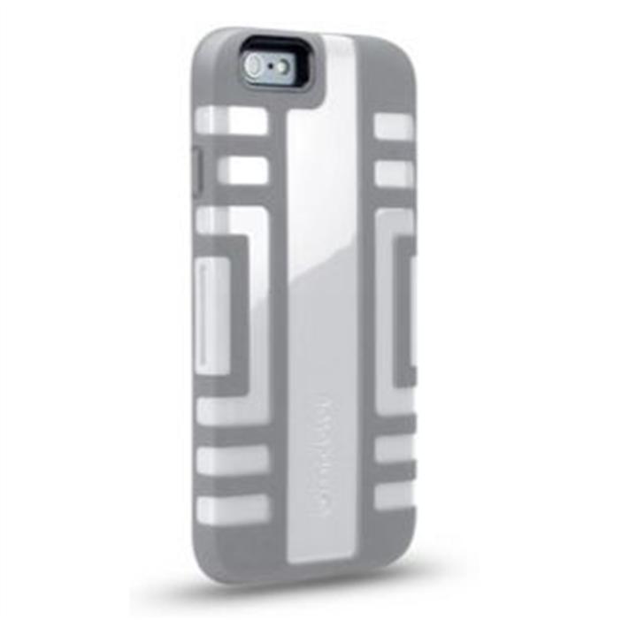 Actual product image MarBlue Elite Sporty Dual Layer Case for iPhone 6/6S White/Grey (Apple iPhone 6)