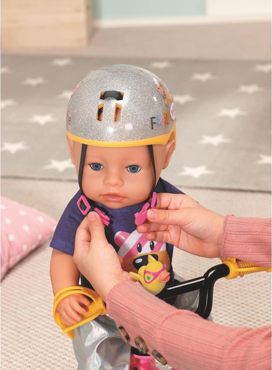 Actual product image Zapf Creation Baby born bicycle helmet
