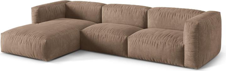 Actual product image Micadoni Modular Left Corner Sofa, "Martina", 3 Seats, 332x176x75 Made in Europe (Corner sofa)