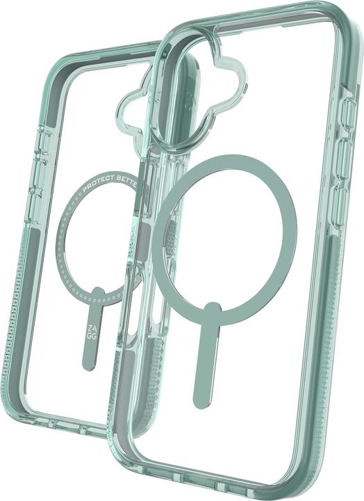 Actual product image Zagg Santa Cruz Snap MagSafe iPhone 16 Case - Green (Apple iPhone 16)