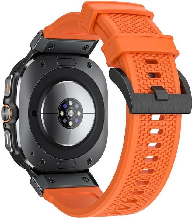 Produktbild Tech-Protect Delta Pro Strap for Samsung Galaxy Watch Ultra (47mm) - Orange (TPU, Aluminium)