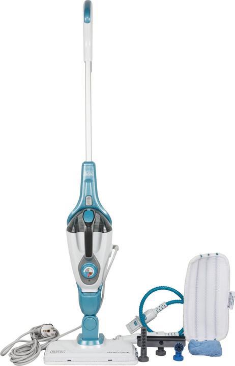 Image du produit Black & Decker Noir + Decker Vapeur 1300w Fsmh1321-Qs (5 bar, 1300 W)