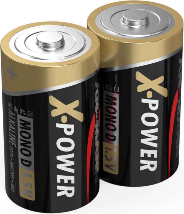 Produktbild Ansmann X-Power (2 Stk., D)