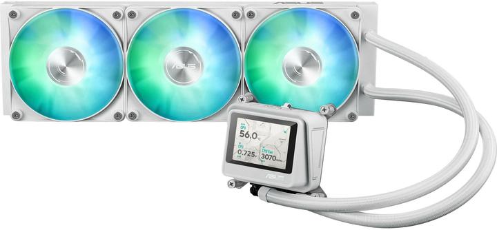 Actual product image ASUS Wak Max Gaming Lc 360 Argb LCD Wht