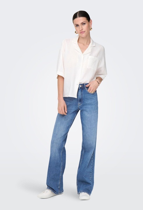 Actual product image Only ONLJUDITH Hohe Taille Weiter Beinschnitt Jeans Jeans mit weitem Bein (W25/L32)