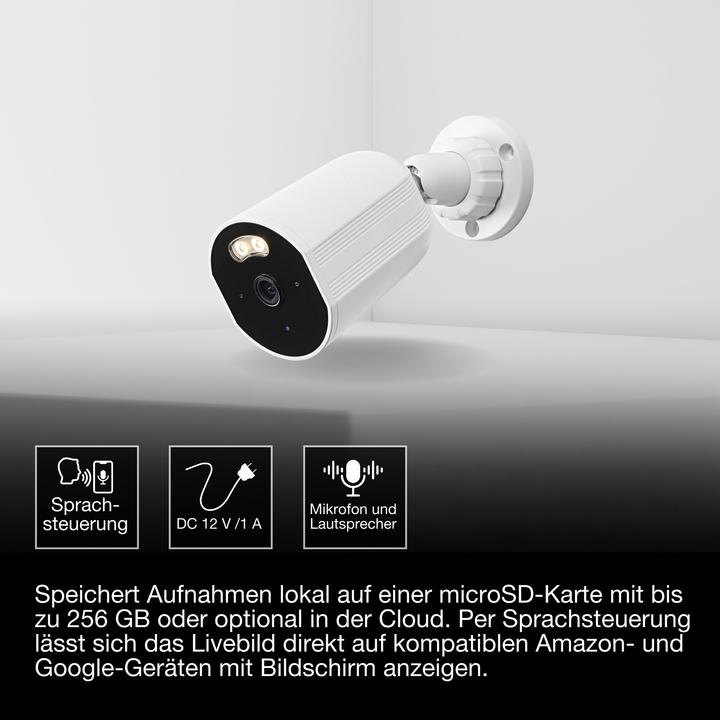 Produktbild Osram SMART+ WIFI OUTDOOR CAMERA FIXED White (2560 x 1440 Pixels)
