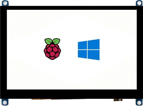 Immagine prodotto WaveShare Schermo LCD capacitivo touchscreen da 5 pollici versione Slim H V4