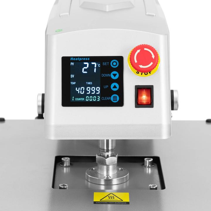 Actual product image MSW Pneumatic Heat Press - double - 40 x 60 cm - with base