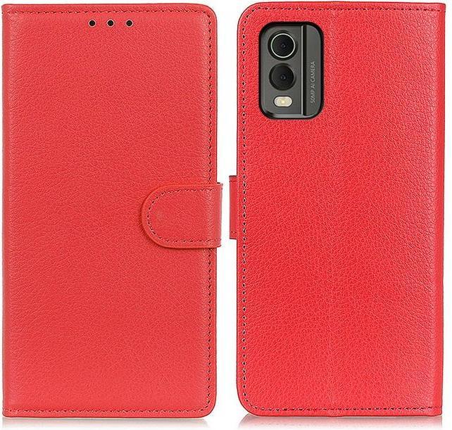 Actual product image MU Classic Litchi Leather Bookcover Series (Nokia C32)
