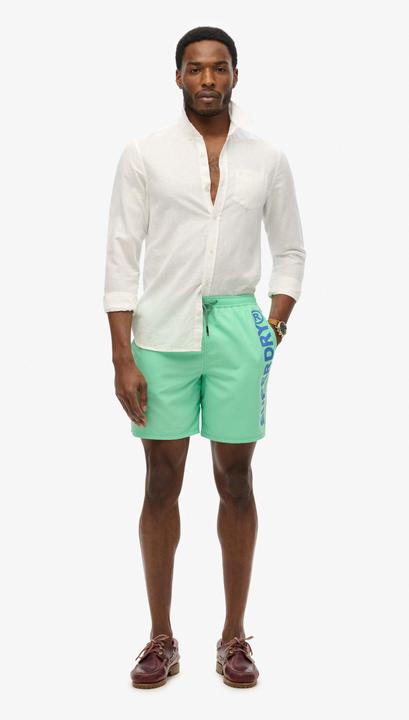 Actual product image Superdry 43,2 cm Sport-Badeshorts mit Grafik (M)