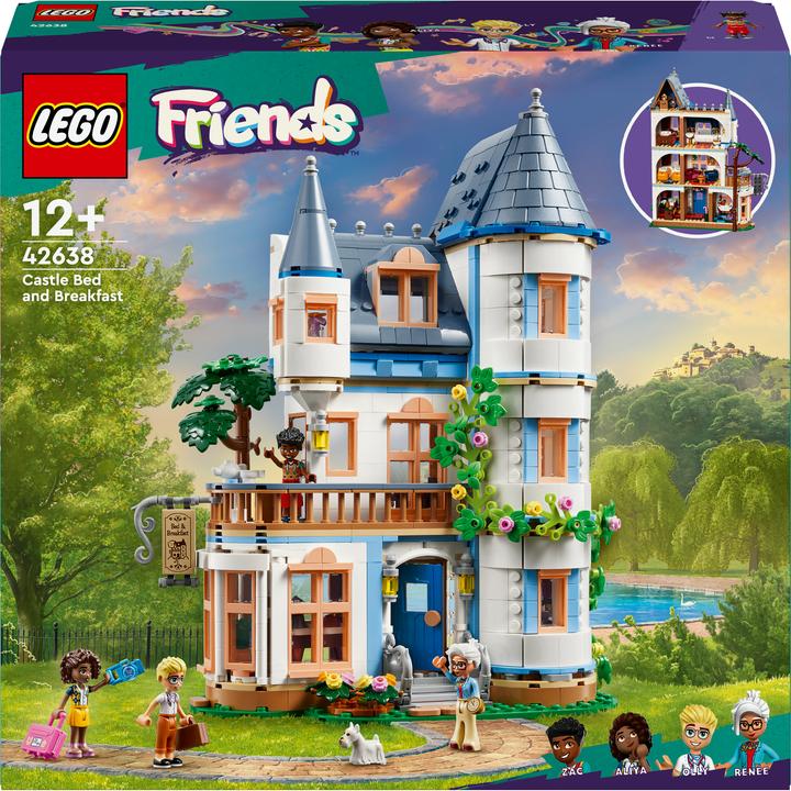 LEGO 42638 Burg avec location de vacances (42638, LEGO Friends)
