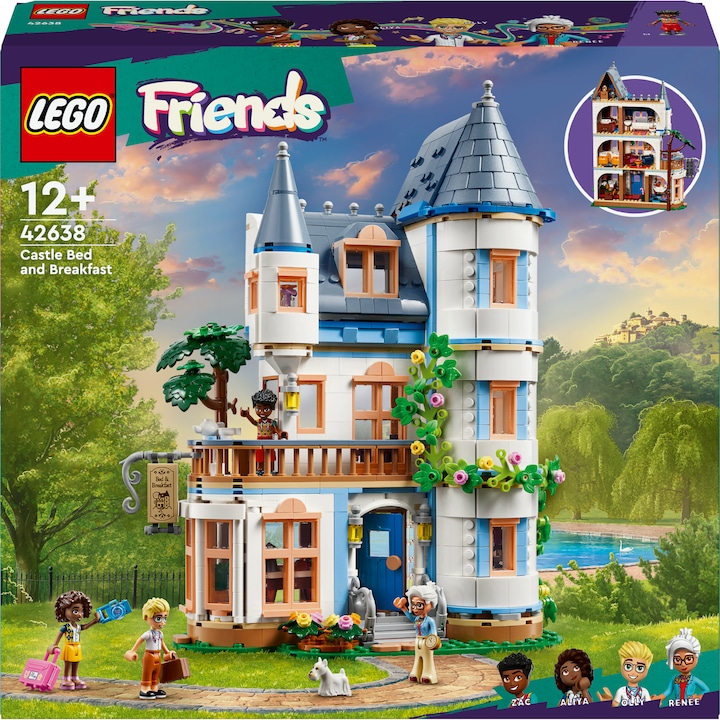 Produktbild LEGO Burg mit Ferienunterkunft (42638, LEGO Friends)