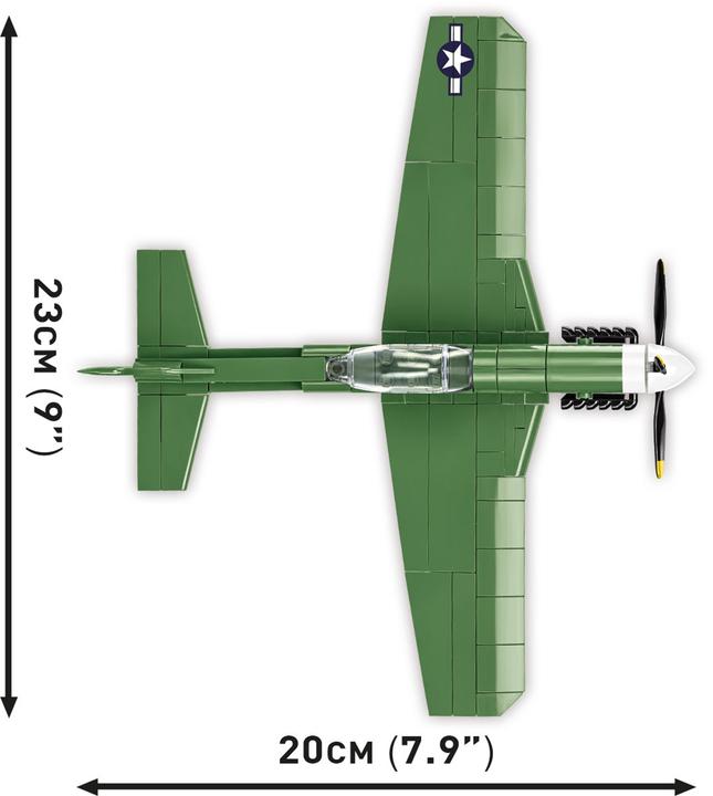 Image du produit Cobi P-51D Mustang / 150 pcs