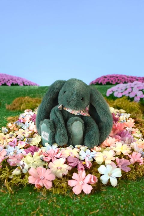 Actual product image Doudou et Compagnie Fleurette Hase eukalyptus 25cm (25 cm)