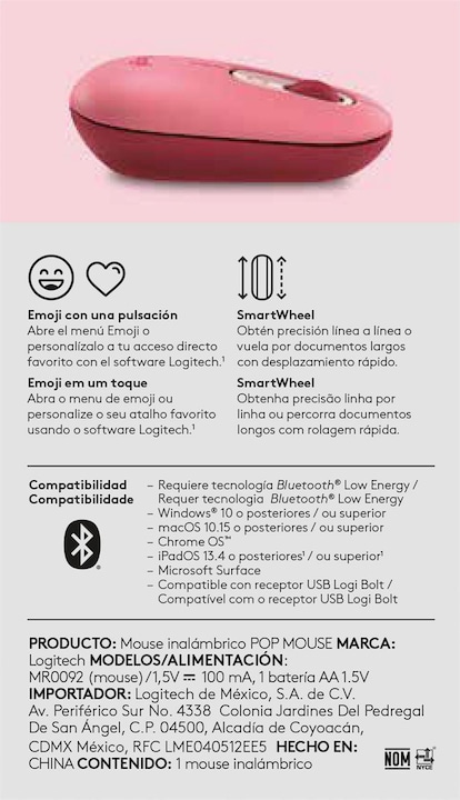 Produktbild Logitech POP Mouse (Kabellos)