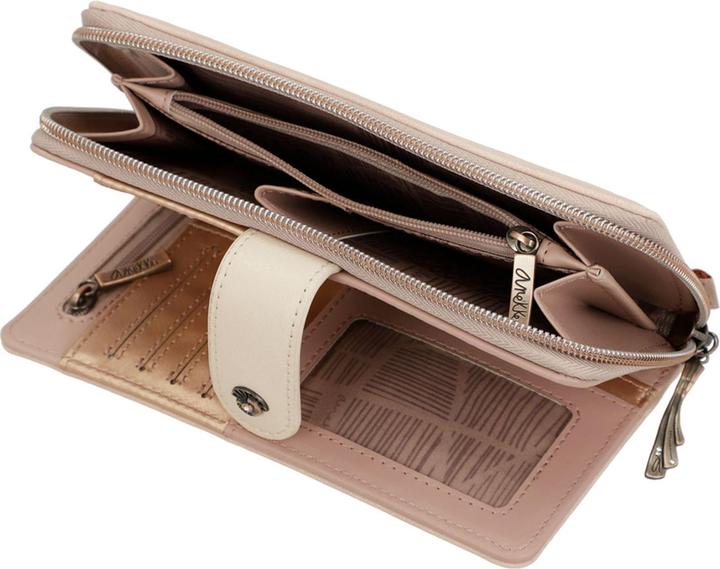 Actual product image Anekke Studio wallet RFID protection 18 cm