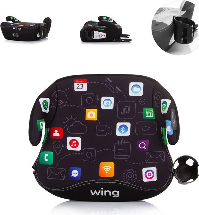 Chipolino Wing i-Size 125-150cm Isofix, Display (Kindersitzerhöhung, ECE R129/i-Size Norm)