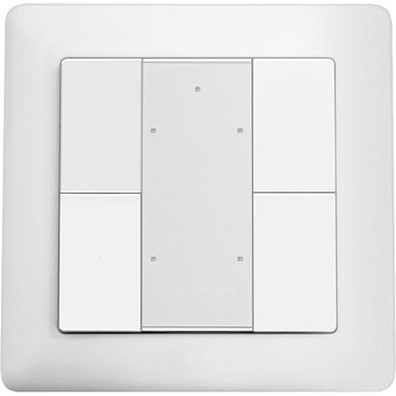 Esylux, Rilevatore di movimento, Contatto PUSH BUTTON x4 DALI-2 WH