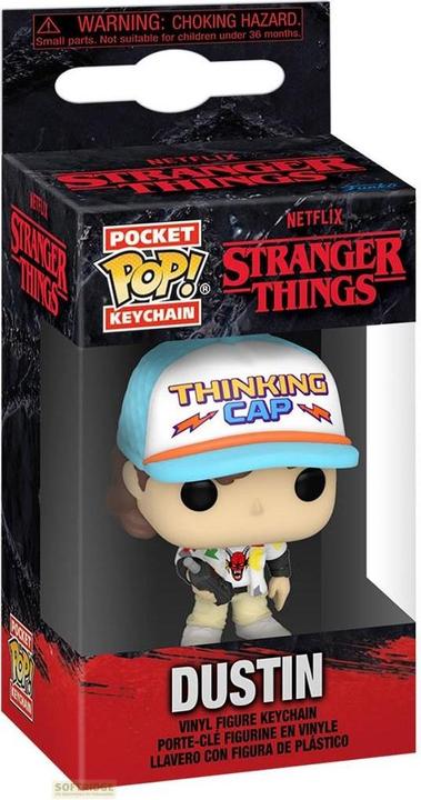 Immagine prodotto Funko Portachiavi Pop! Stranger Things S4 : Dustin