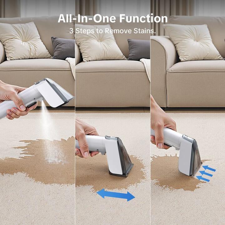 Actual product image Lubluelu V8 Carpet Cleaner