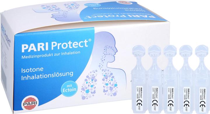 Actual product image PARI protect inhalation solution for the treatment of respiratory diseases, 150 ml solution